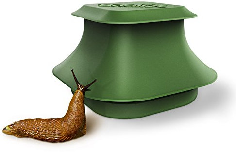 SnailX Schneckenfalle Set - Falle und Lockmittel | Saubere Schneckenbekämpfung | Schneckenschutz für Garten, Haus und Hochbeet (80% weniger Schneckenkorn nötig)