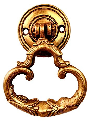 Purpledip Türklopfer / Schubladenklopfer, Messing, 11191