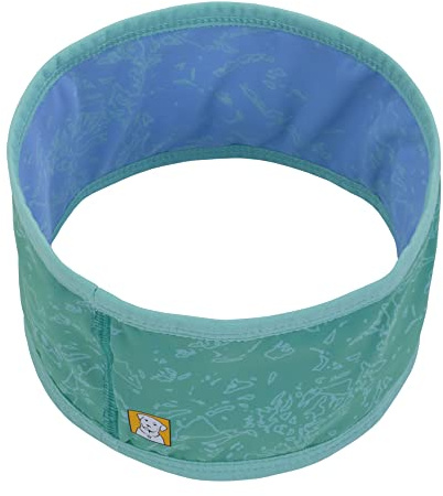 RUFFWEAR Swamp Cooler Halsmanschette für Hunde, LSF 50+, waschbar, wendbar, für den täglichen Gebrauch, kühlendes Hundezubehör, wiederverwendbar, sofortiges Abkühlgerät für heißes Wetter, Aurora