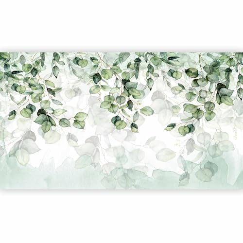 murando - Fototapete Vlies Blätter, 500x280 cm, Schlafzimmer, Wohnzimmer | Full HD Druck, 3D-Effekt, lichtbeständige Farben, ideal fürs Wohn- oder Schlafzimmer, schnelle Montage, lichtbeständig, edel