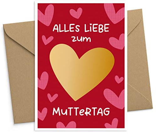 KuschelICH Rubbelkarte mit Kraftpapierumschlag (Muttertag)