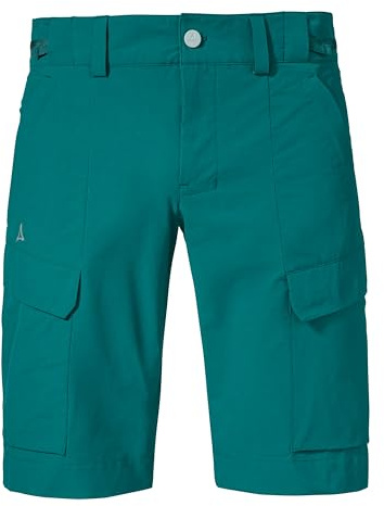 Schöffel Herren Shorts Kitzstein M, wasserabweisende Outdoor Hose mit elastischem Bund, kurze Wanderhose aus Stretch-Material mit zwei Außentaschen