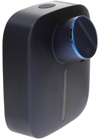 ABOOFAN Automatischer Seifenspender Zur Wandmontage Berührungsloser Schäumender Handseifenspender Freihändiger Seifenbehälter für Badezimmer Küche Blau