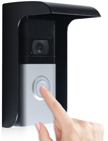 Protection contre la pluie pour sonnette vidéo extérieure, couverture de porte, protection contre les intempéries, convient pour anneau de porte, prise de courant, serrure de porte