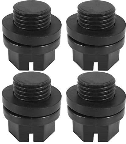 Qusedwey 4Er-Pack Ablassstopfen mit O-Ringen Pumpenstopfen Poolfilter -Pool-Abflusspumpenstopfen SPX1700FG für -Pumpen