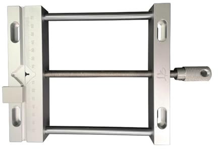 Machining Vise Parallel Jaw CNC Flat Vice Tongs 170 * 198mm Aluminium Alloy Screw Precision for Milling Machine Bench Drill Vise QGG Fixture