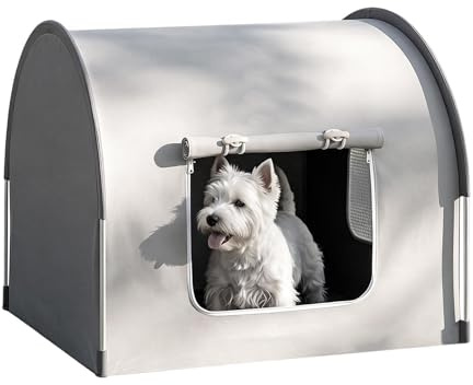 Tienda para Gatos Casa De Cachorros Impermeable Y Transpirable | Tienda Para Gatos Interior/Exterior Apta para en Playa, Parque, Senderismo, Verano, Hogar, Patio, Camping, Coche, Jardín y