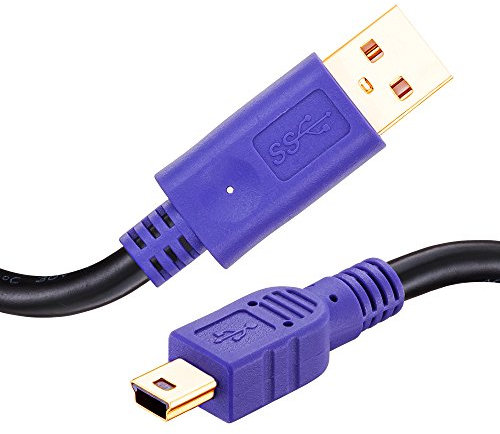Mini USB Cable 4m,Youii USB 2.0 Type A to Mini B Cable Male Cord for GoPro Hero 3+, Hero HD, PS3 Controller, Cell Phones, MP3 Players, Dash Cam, Digital Camera, SatNav, GPS Receiver, PDAs etc