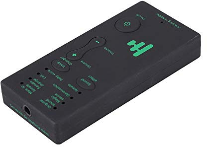 Elprico Soundkarte für Mikrofon Soundkarte für Mac Soundkarte für Kondensatormikrofon Voice Changer, Externe Soundkarte, für Handy PC Live Soundkarte,