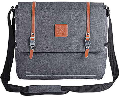 ZEFAL wasserdichte Fahrrad-Hinterradtasche - hergestellt aus recyceltem Material Urban Messenger