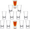 GOIEHIR Vasos De Chupito, 12pcs Vasitos de Vidrio para Chupitos, 30ml, para Tequila, Vodka, Whisky