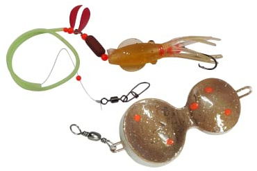 Eisele Sea-Fishing Tock Butt-System Buttlöffelvorfach 30g-90g Plattfisch-Vorfach Flunder Rig