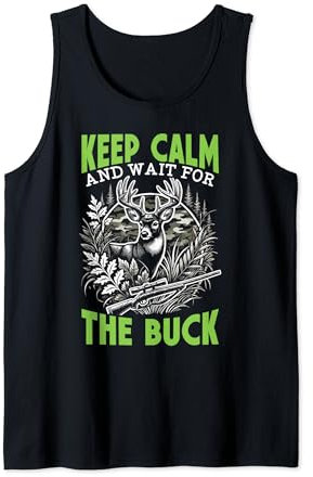 Love Deer Jagdsaison Hirschjäger Tierjäger Tank Top