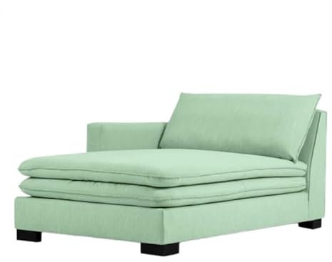 Verona Idee CHAISELONGUE Greco Moderne Stil - Links - Grün