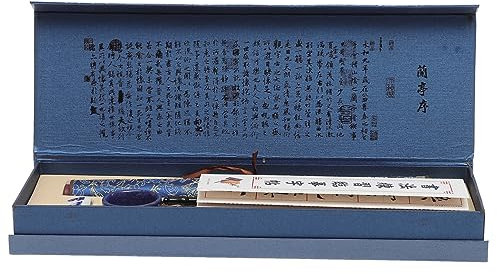 HOODANCOS Kalligraphie Anfänger Mit Wiederverwendbarem Schreibbuch Hochwertigem Kalligraphiepapier Für Chinesische Pinselmalerei Schreiben Und Kalligrafiemalerei