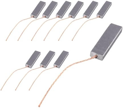 eufeifeiegds Escobillas de carbón for Motor, 10 Uds., for piezas de lavadora tipo 5x13,5x40mm wefeiegds