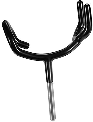 Schwarzer Mikrofonständer Y-förmig aus Legierung für Stative | 1 Stück, Passend für Mic Stands und C-stands, mit Schutzbeschichtung, Ermüdung Beim Einsatz