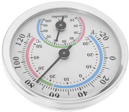 Toyvian Thermometer Und Hygrometer Für Sauna Zuhause Büro Mit Hochpräzisem Sensor Zur Messung Von Temperatur Und Luftfeuchtigkeit
