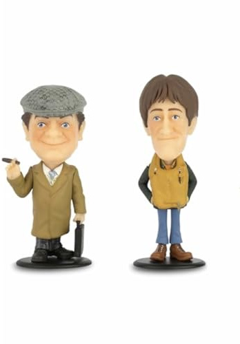 Sporting Profiles Only Fools and Horses To Hull and Back Mini Bobblehead Set 2 Piece Gift Box Featuring Del Boy, Rodney, 3 inches