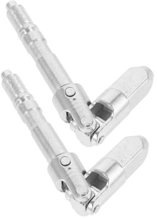 SHINEOFI Accesorios para Gatos de Suelo de Hierro Cabeza de Cardán para Alivio de Presión y Diseño Horizontal Compacto, Pack de 2 Piezas