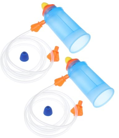 YARNOW 2 Piezas Irrigador Nasal Botella de Limpieza Nasal Casero Práctico para Adultos