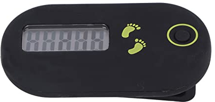 Cosiki Step Counter For Walking, Step Tracker Lightweight Waist Clamp/Holder Type Matte Surfaces Walking Pedometer Mini Counter Mini Pedometer with Lanyard