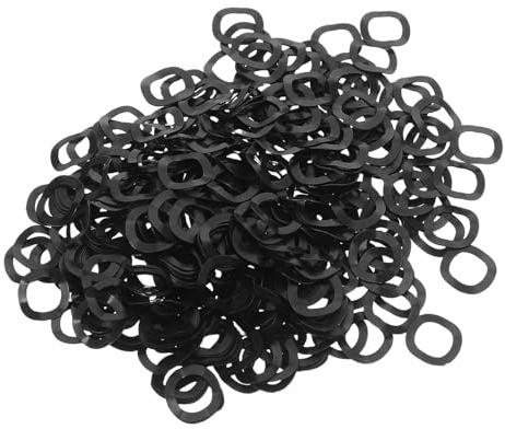 TOPBATHY Rondelle Ondulate in Acciaio al Manganese Nere 6 MM Interno X 9 MM Esterno Spessore 02 MM Rondelle Elastiche di Compressione per Viti e Cuscinetti Motore Confezione da 1000