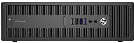 HP EliteDesk 800 G1 SFF - Ordenador de sobremesa para PC, Intel Core i7-4770, 8 GB RAM, 240 GB SSD, teclado americano, WiFi, Bluetooth, Win11 Pro (renovado)