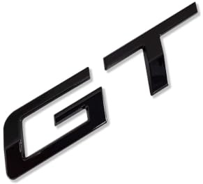 MCK Auto - GT svart glansig bakre stövel logotyp baksida bricka emblem inställning ändring