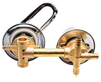 AFRUDDR Robinet douche 10/12,5/14,5 cm Commande Cabine de douche Diverter | Mitigeur douche 2/3/4/5 sorties Commutateur de Douche En Laiton Salle de Douche Robinets Mélangeur Accessoires