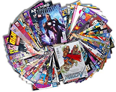 Comic Book Lot of 50 (Various Distributors Marvel DC And Various others) (Near Mint)