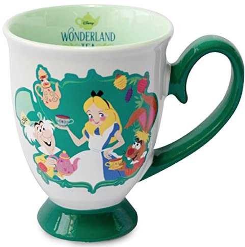 Disney Parks Exclusive - Tazza da caffè in ceramica - cambiamento di colore - Alice nel paese delle meraviglie