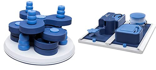 TRIXIE Dog Activity Flower Tower | Level 3, 1 Stück (1er Pack) 32013 Dog Activity Poker Box 2, 31 × 31 cm