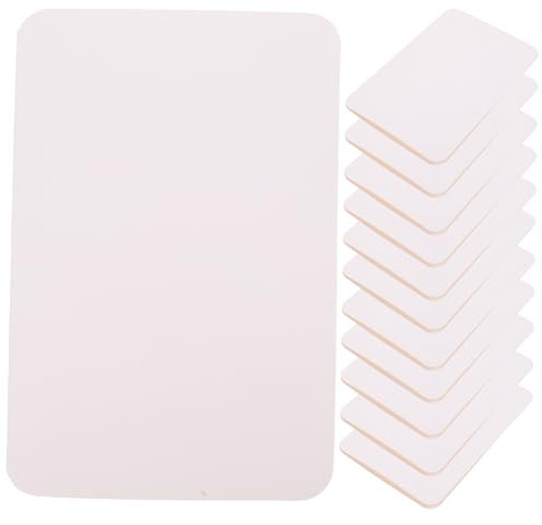 50 Stück Blankokarten in Der Mitte Falten Leere Geschenkkarten Party-nachrichtenkarten Klappkarten Memo-kratzblöcke Dekorative Segenskarten Kraftkarte Kraftpapier Klassisch Weiß