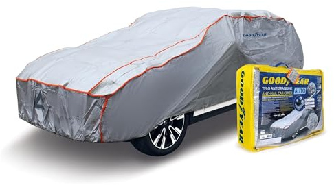 Goodyear Autoabdeckung, Hagelschutz, Hagelschutz, für Auto und SUV, UV-Schutz, wasserdicht, Hagelschutz, Größe L