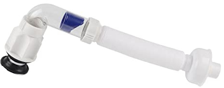 Pipe de vidange de l'évier anti-odeur flexible Réglable Universal S tuyau de vidange du tube pour la salle de bain puits de cuisine matériau ABS matériau de 40 mm de diamètre