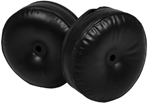 Hohopeti Bilanciere Gonfiabile 2 Pezzi in PVC Resistente Manubri per Acqua Regolabili per Fitness Acquatico e Allenamento Attrezzatura Leggera per Piscina e Esercizi a Casa