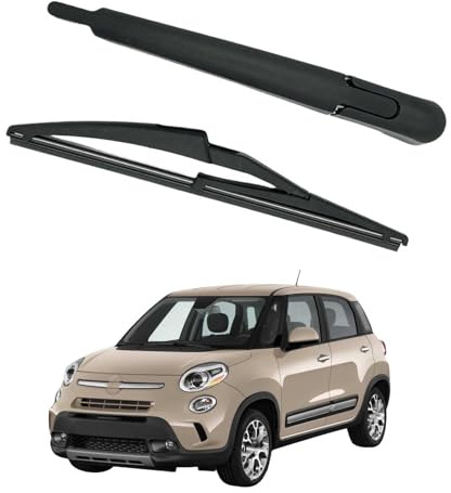 Rear Windshield Wiper Blade for Fiat 500L 2015-2026, Rear Window Windshield Windscreen Wiper Blade Set Accessories