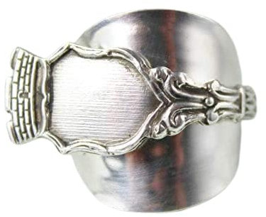 Besteckschmuck, Besteck Schmuck Ring, ca. 63 (20,1) Ring aus Besteck