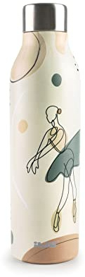 IBILI 774954 Cocolina Botella Termo Doble Pared, 500 ml, Acero Inoxidable 18/10, Reutilizable