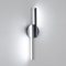 Tealight Aplique Pared Interior LED, 16W Lámpara de Pared Moderna, Negro Iluminación Luz Pared LED para Dormitorio, Sala de estar, Comedor, Pasillo, Escalera, 45CM