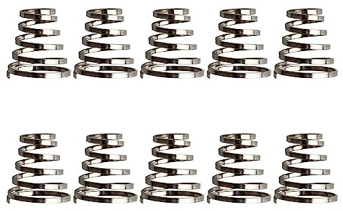 10 Stück Fahrrad-Schnellspanner-Spieß, Federspieß, Radspieß, Schnellspannfeder, Fahrrad-Radfeder, Edelstahl, Schnellspann-Feder, Spieß, Nabe für Fahrrad