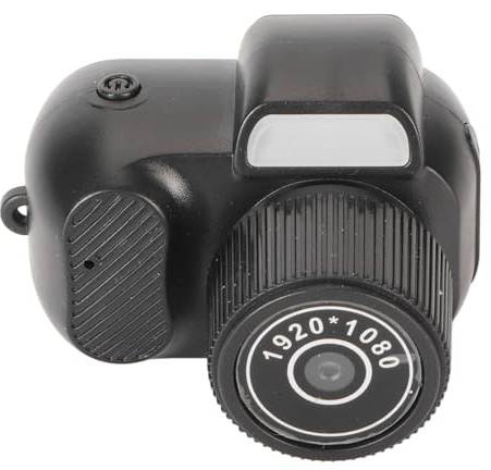 Mini DV, 0.96inch Pantalla 1080P 30FPS Plástico ABS 128GB Expansión Videograbadora Portátil Video Filmar Fotografía Mini DV Cámara para Actividades al Aire Libre, Viajar