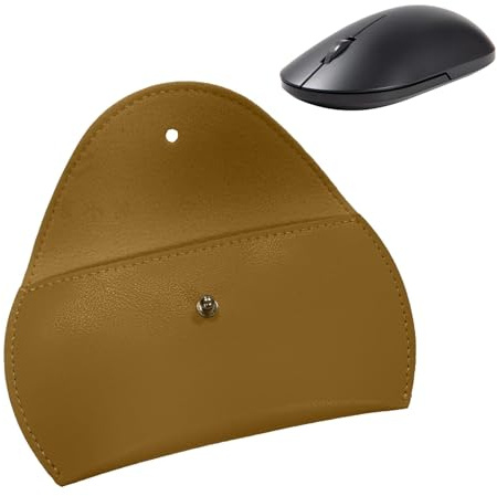 de Transporte para ratón inalámbrica, para ratón inalámbrica | de viaje para ratón inalámbrica | protectora para ratón de piel sintética, bolsa de almacenamiento para estuche d