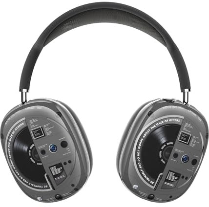 SURITCH Schutzhülle für AirPods Max, TPU, kratzfest, robust, Grau