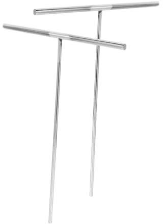 AUTSUPPL 2pcs Steel Crepe Spreader Tool Pancake Crepe Spreader Easy to Clean Home Kitchen Accessory