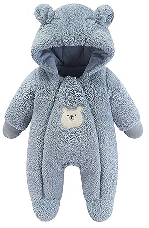 MOVAWAKY Combinaison De Neige BéBé Fille,Combinaison Manteau d'hiver à Manches Longues Graphic Snowsuit Fleece Combinaison Enfant Hiver VêTements D'ExtéRieur Combinaison De Ski | |