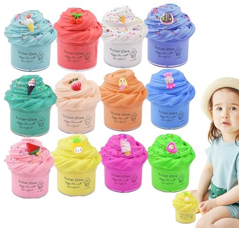 Modelliermasse für Kinder,Ton-Set für Kinder - Kreatives Modelliermasse-Set, farbiger Ton - Einzigartiges Modelliermasse-Set, Modellierknete, Spielspielzeug für Kinder, und Mädchen