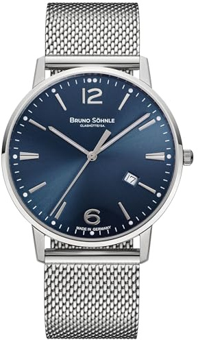 Bruno Söhnle UHRENATELIER GLASHÜTTE/SA Stuttgart III Big 17-13175-342 Herrenarmbanduhr