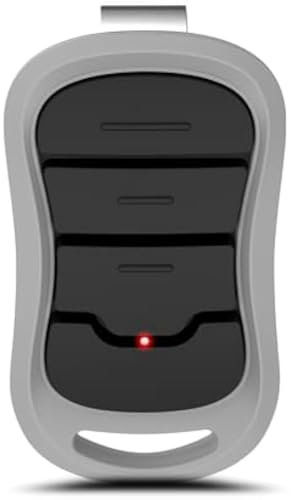 Steowsey Per Genie Intellicode Apriporta del garage remoto G3T-BX G3T-R, apriporta del garage, 3 pulsanti